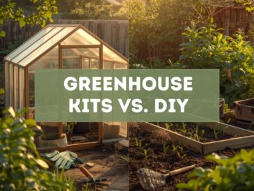 Greenhouse kits vs DIY build backyard