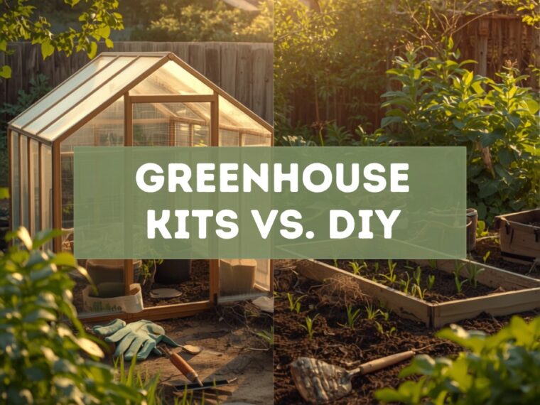 Greenhouse kits vs DIY build backyard