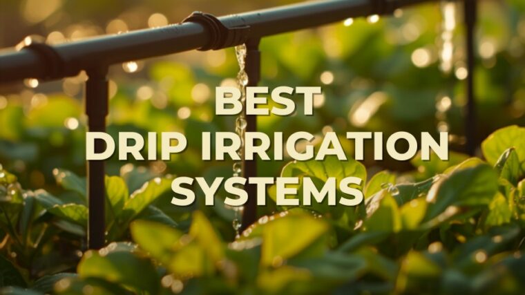 Best drip irrigation systems for home gardens