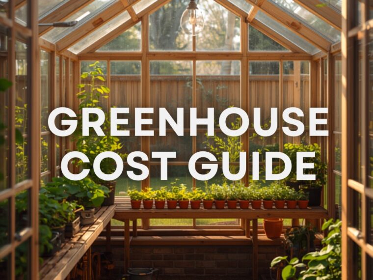 Greenhouse cost guide building at home